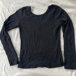 Ribbed “pointelle” top from Outterknown